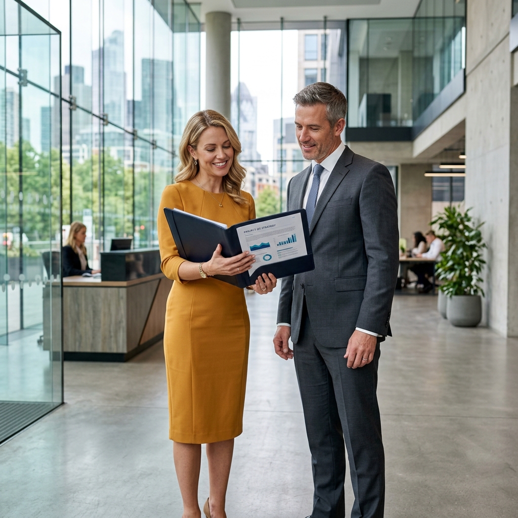 Business consultation collaboration